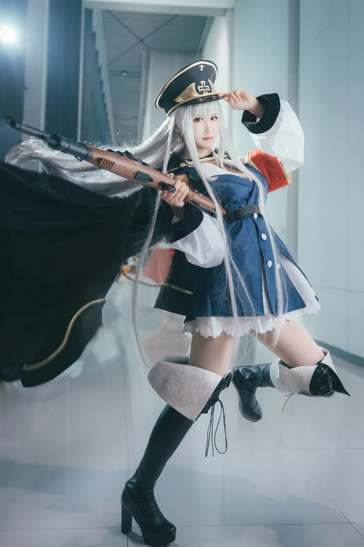 少女前线Kar98k手机壁纸｜三度_69cos背景图片 - 军装造型「哲风壁纸」