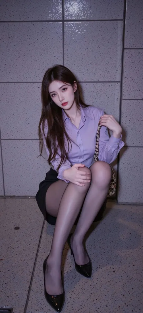 美女手机壁纸｜轻熟职场穿搭背景图片 - 性感御姐气质写真「哲风壁纸」