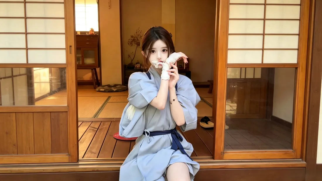 3k和服少女壁纸｜日式居家背景图片 - 清新好看「哲风壁纸」