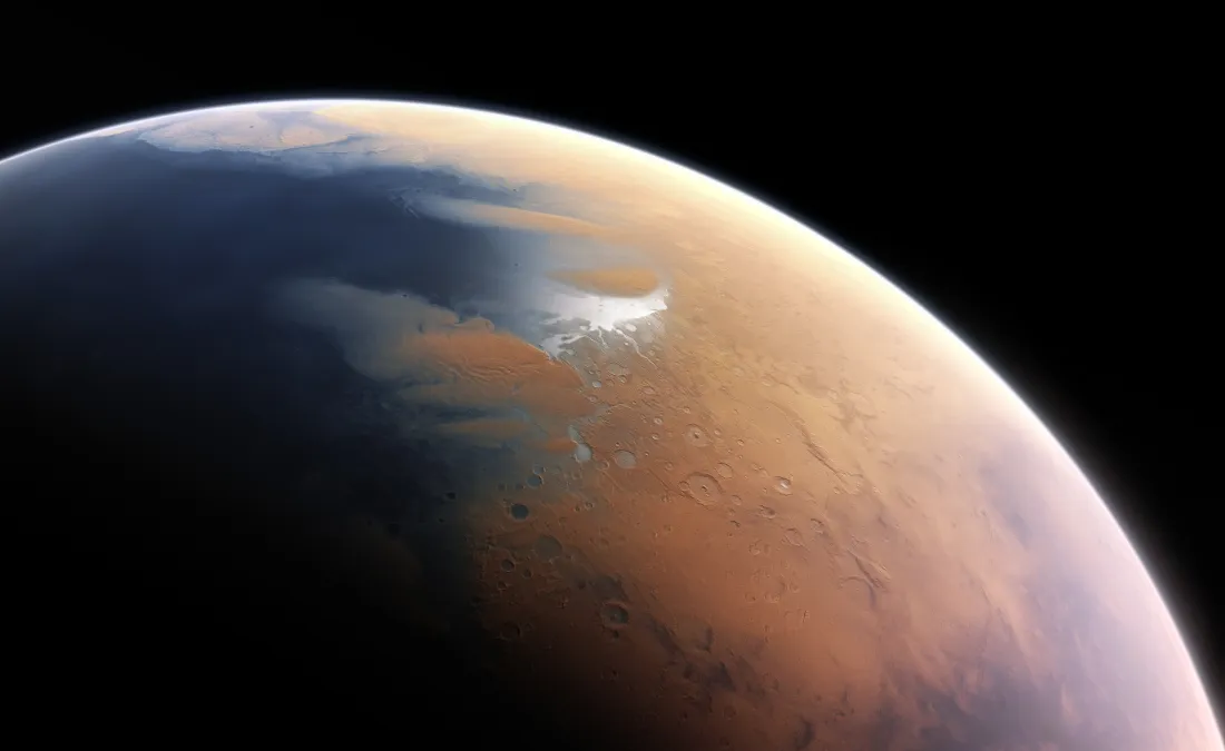 8k火星壁纸｜太空深空背景图片 - 科幻行星自然景观「哲风壁纸」