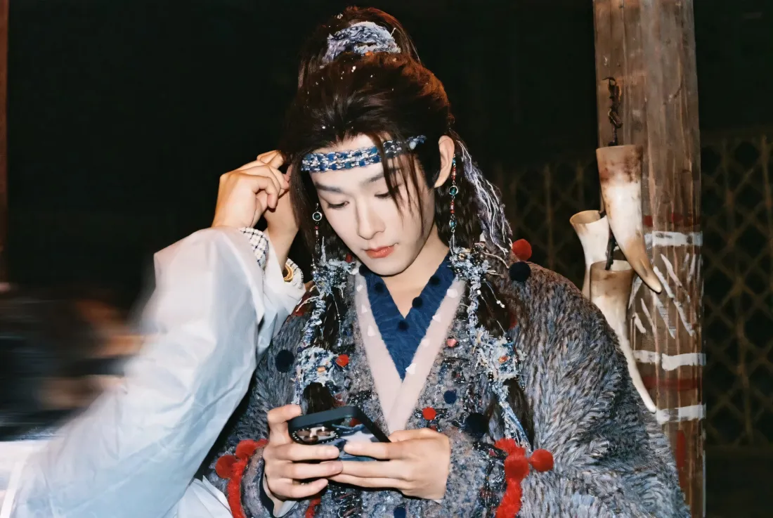 3k田嘉瑞壁纸｜古风抹额古装背景图片 - 帅气明星剧照「哲风壁纸」