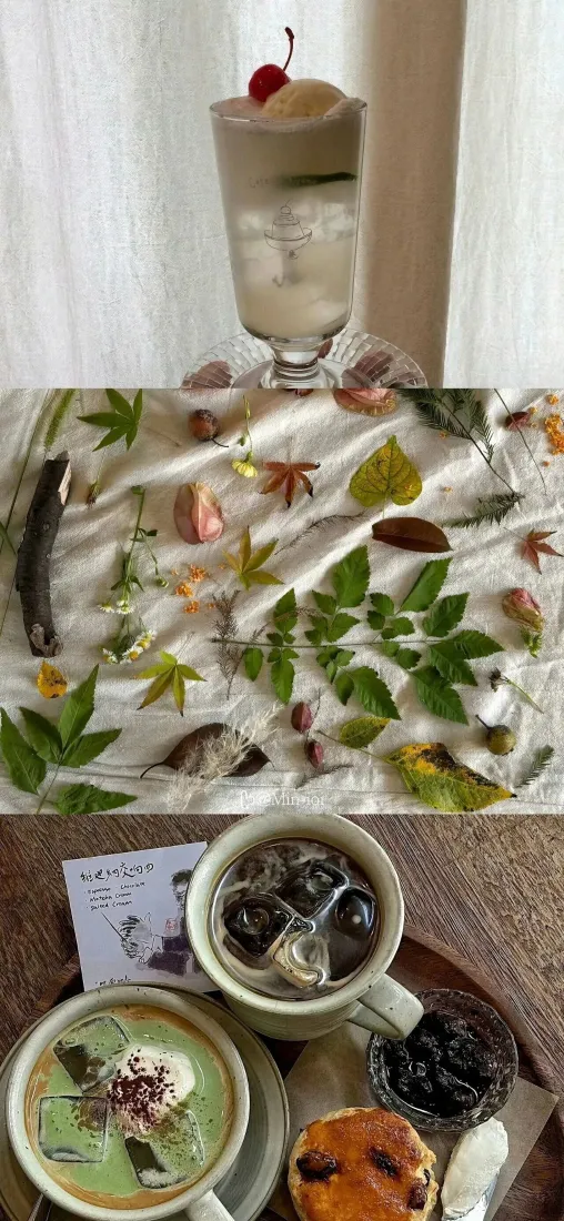 下午茶甜点手机壁纸｜治愈休闲背景图片 - 美味饮品「哲风壁纸」