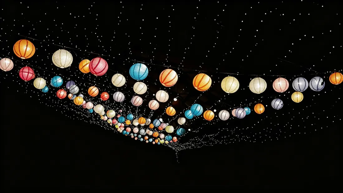 3k创意篮球行星壁纸｜黑色星空背景图片 - 手绘插画「哲风壁纸」