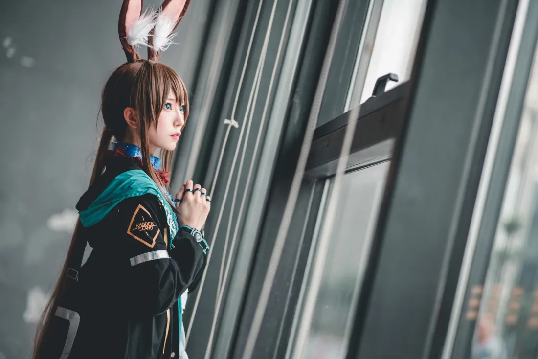 8k明日方舟阿米娅壁纸｜cosplay背景图片 - 绮太郎Kitaro「哲风壁纸」
