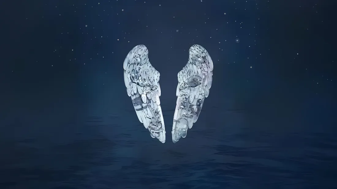 2k冰晶翅膀壁纸｜星空湖水背景图片 - 静谧夜景「哲风壁纸」