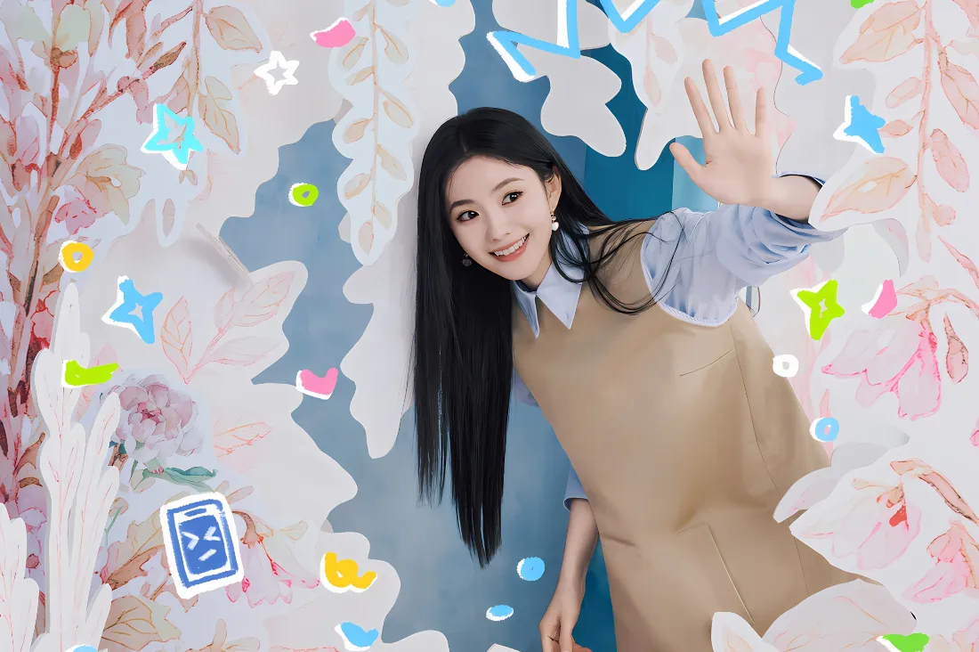 2k刘浩存壁纸｜清新穿搭背景图片 - 甜美治愈氛围感写真「哲风壁纸」