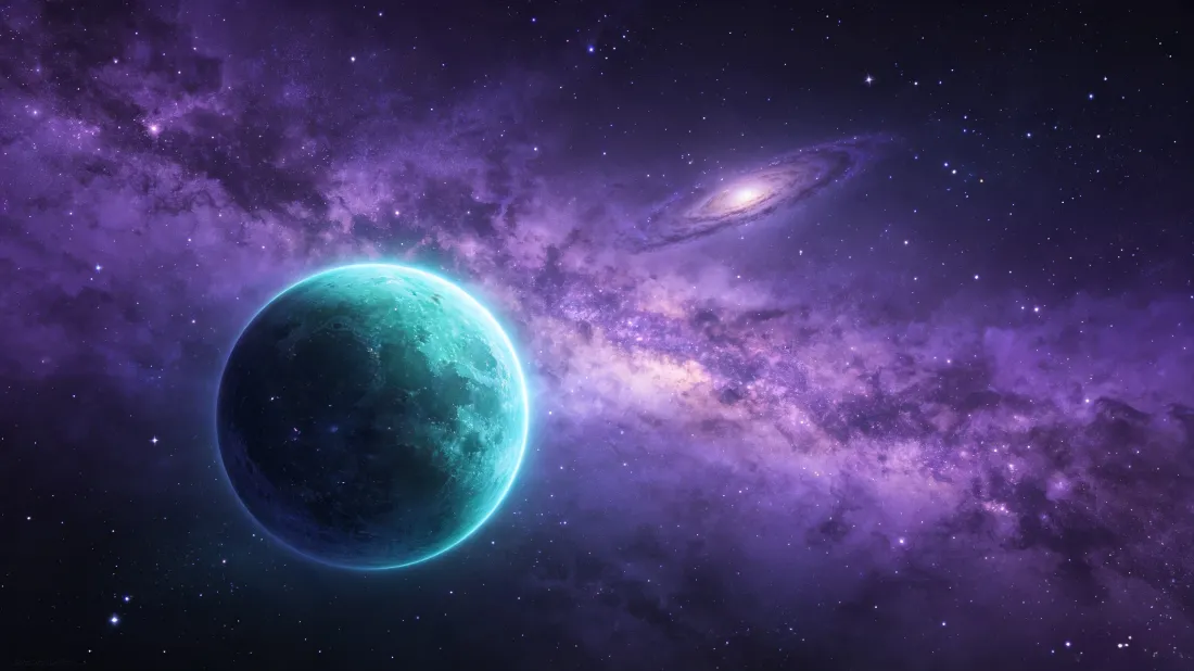 3k宇宙星球壁纸｜梦幻星云背景图片 - 科幻浩瀚太空「哲风壁纸」