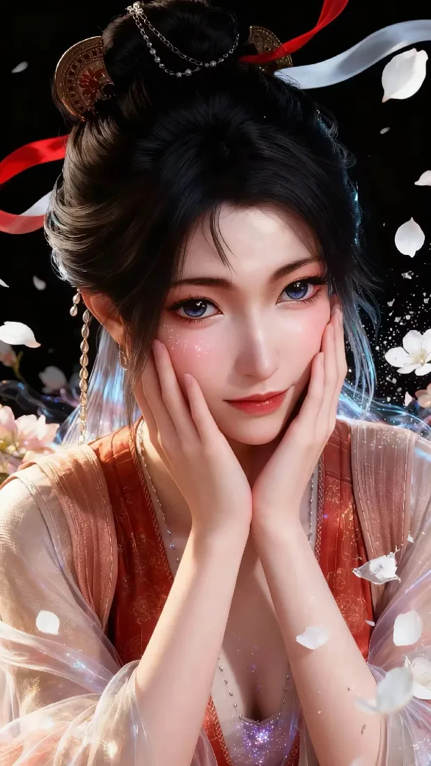 慕沛灵手机壁纸｜凡人修仙传背景图片 - 古风仙侠少女「哲风壁纸」