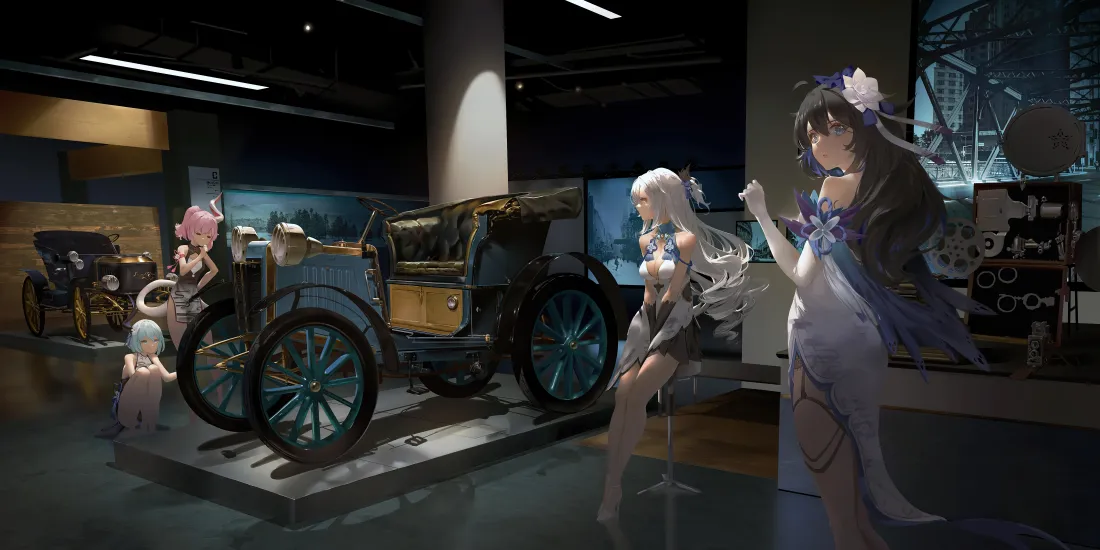 8k崩坏星穹铁道壁纸｜展厅角色背景图片 - 二次元插画「哲风壁纸」