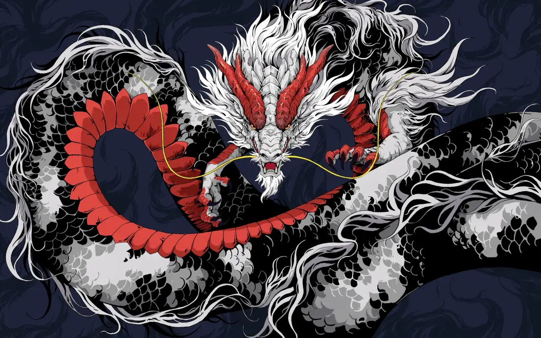 4k联想拯救者壁纸｜国风中国龙背景图片 - LEGION原创设计「哲风壁纸」