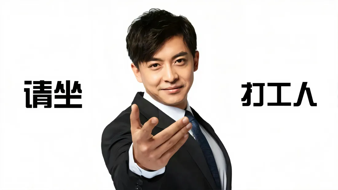 3k张伟｜请坐打工人背景图片 - 搞笑职场表情包「哲风壁纸」