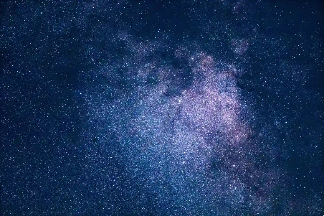 2k蓝紫星云壁纸｜宇宙星空背景图片 - 梦幻深空星际「哲风壁纸」