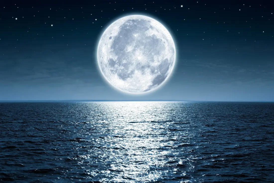 4k夜空壁纸 - 夜景 - 星空 - 海面「哲风壁纸」