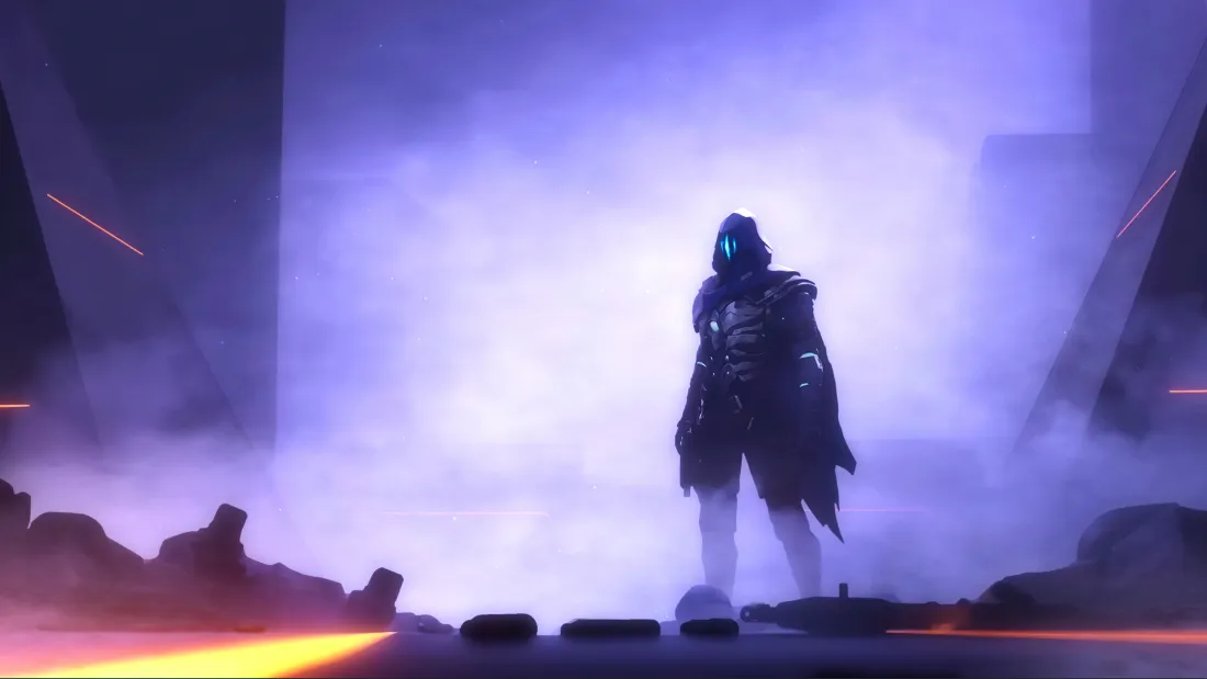 6k幽影壁纸｜无畏契约背景图片 - 暗影科幻战场剪影「哲风壁纸」