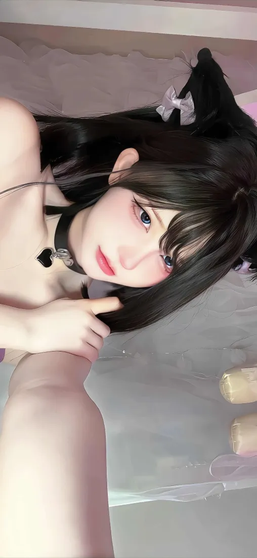 4k项圈壁纸 - 美女 - 少女 - 居家「哲风壁纸」