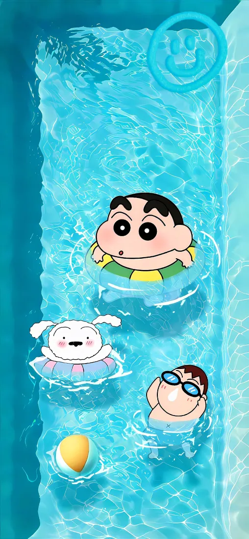 4k清凉壁纸 - 卡通 - 夏日 - 小白「哲风壁纸」