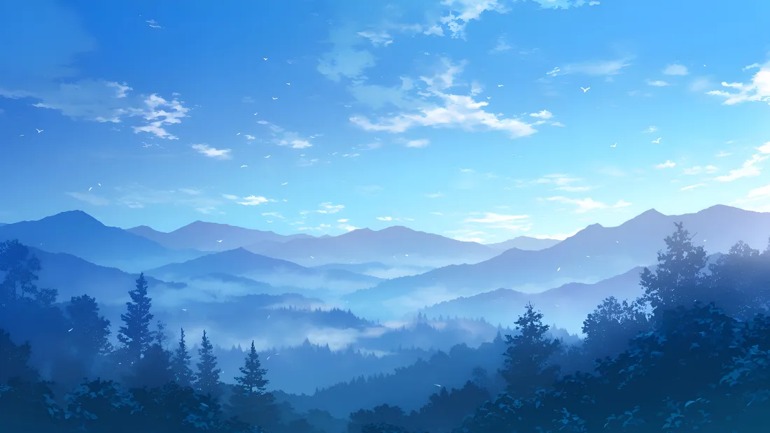 4k群山壁纸｜蓝天云海背景图片 - 森林远山自然景观「哲风壁纸」