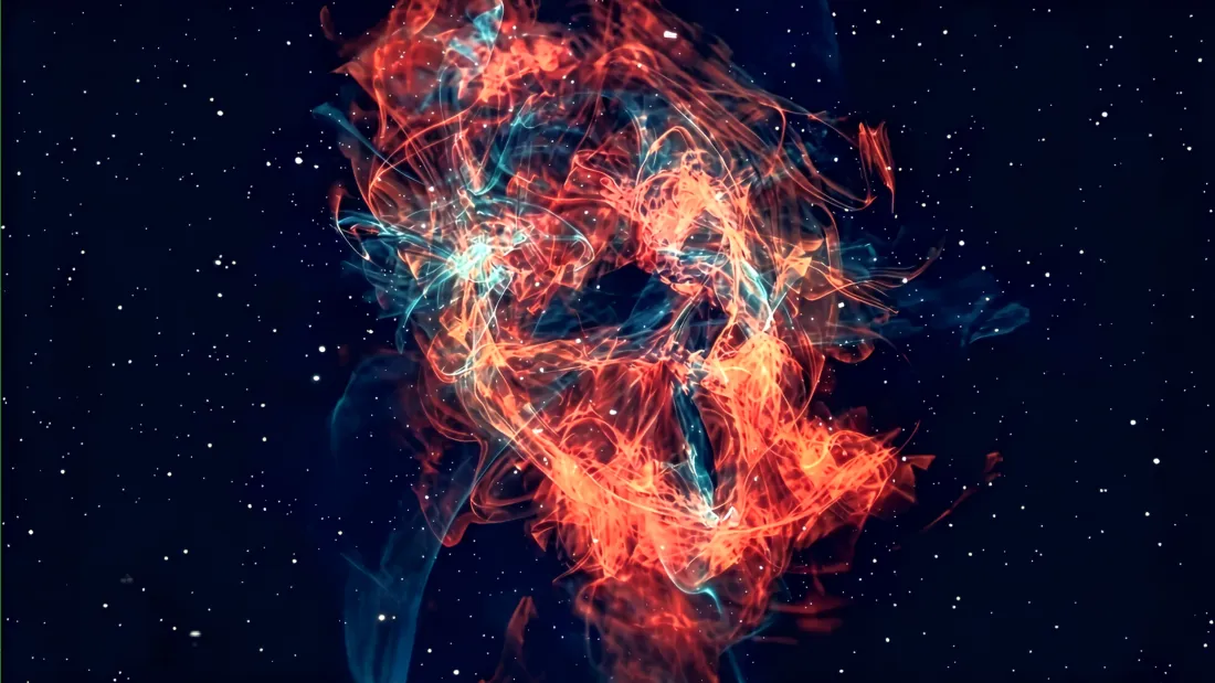 3k星云粒子壁纸｜宇宙深空背景图片 - 高能环束「哲风壁纸」
