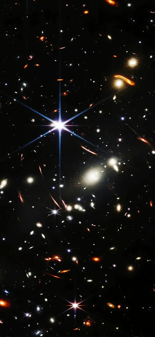 SMACS0723星系团手机壁纸｜深空宇宙背景图片 - 韦伯望远镜「哲风壁纸」