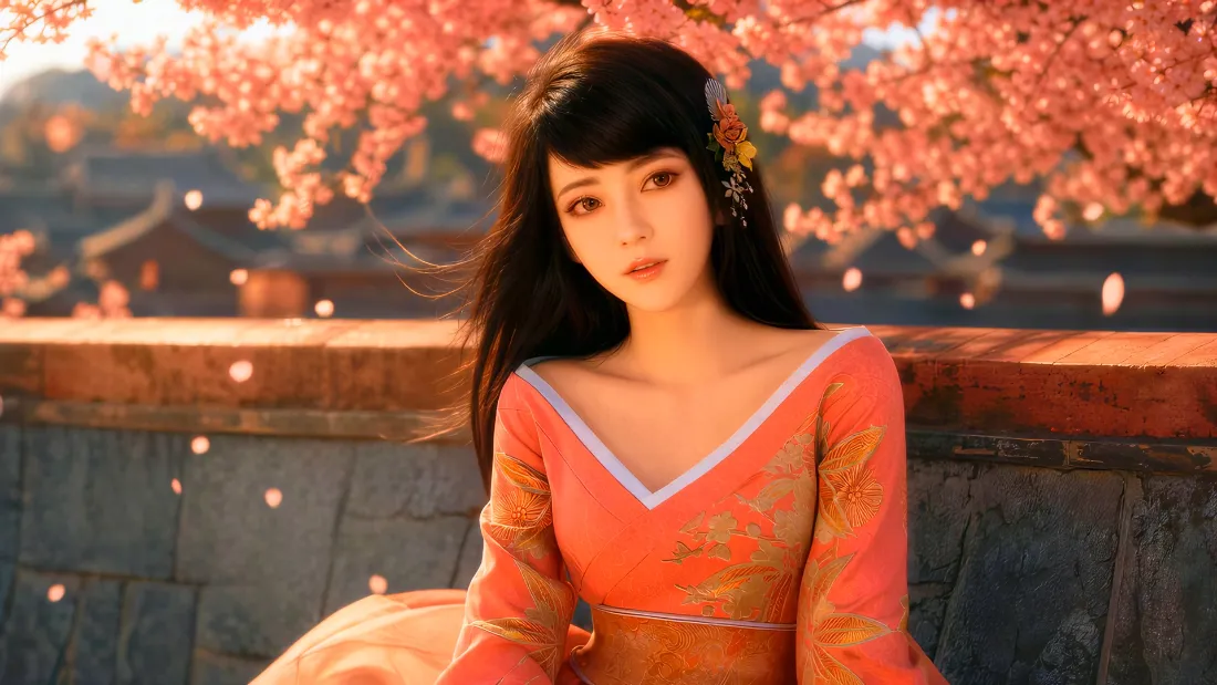 4k花瓣壁纸 - 桃花 - 凡人 - 仙侠「哲风壁纸」