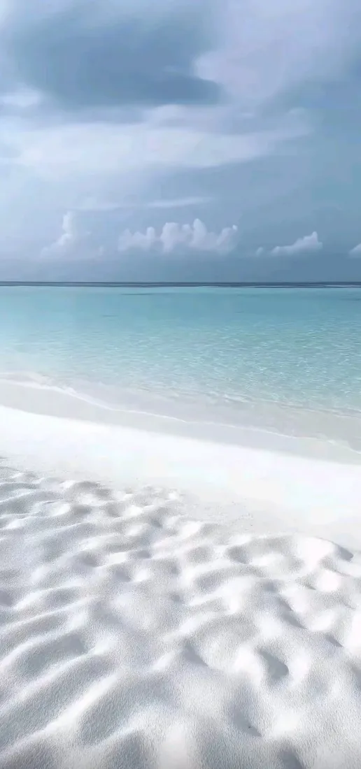 海滩手机壁纸｜碧海蓝天背景图片 - 白沙滩治愈海景「哲风壁纸」