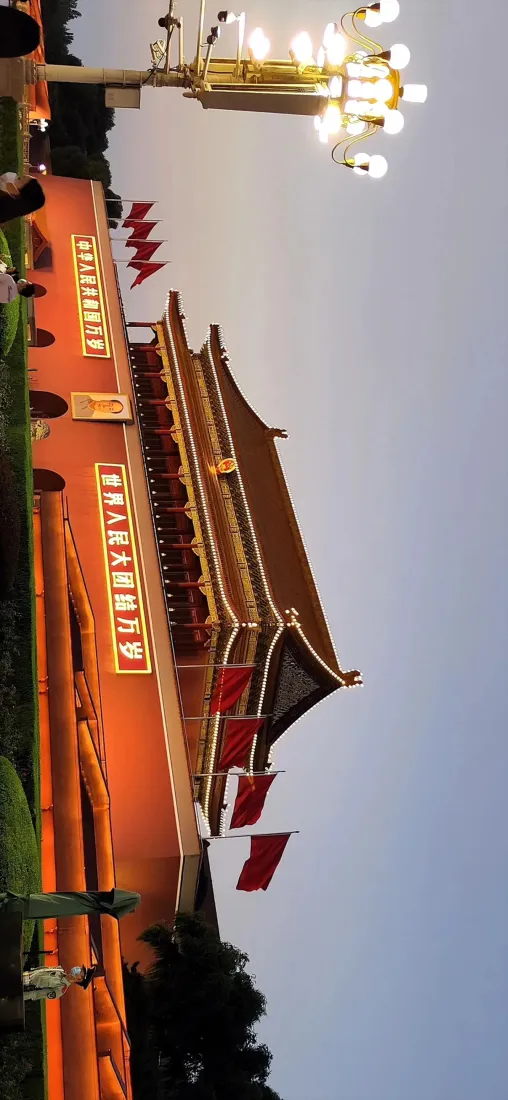天安门城楼手机壁纸｜红墙金瓦背景图片 - 北京地标「哲风壁纸」