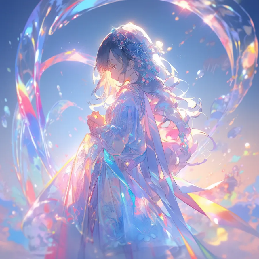 2k长发壁纸-水图片-皮克斯-动漫女孩「哲风壁纸」