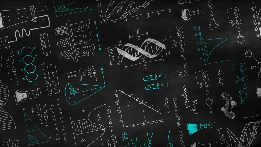 2k科学壁纸-公式图片-化学壁纸-图表「哲风壁纸」