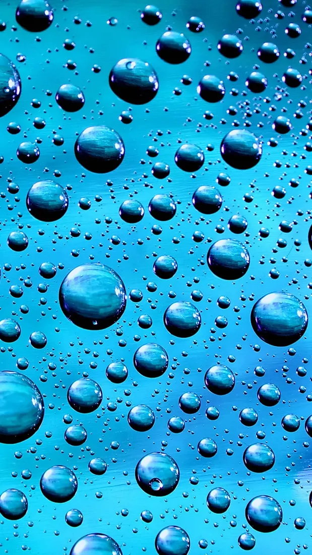 《水上》手机壁纸-放下壁纸-湿气-液泡沫「哲风壁纸」
