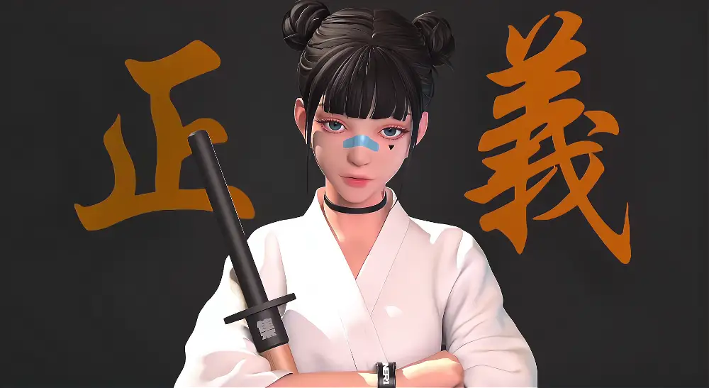 2k集原美壁纸-功夫女孩壁纸-奇幻少女壁纸-日本服装「哲风壁纸」