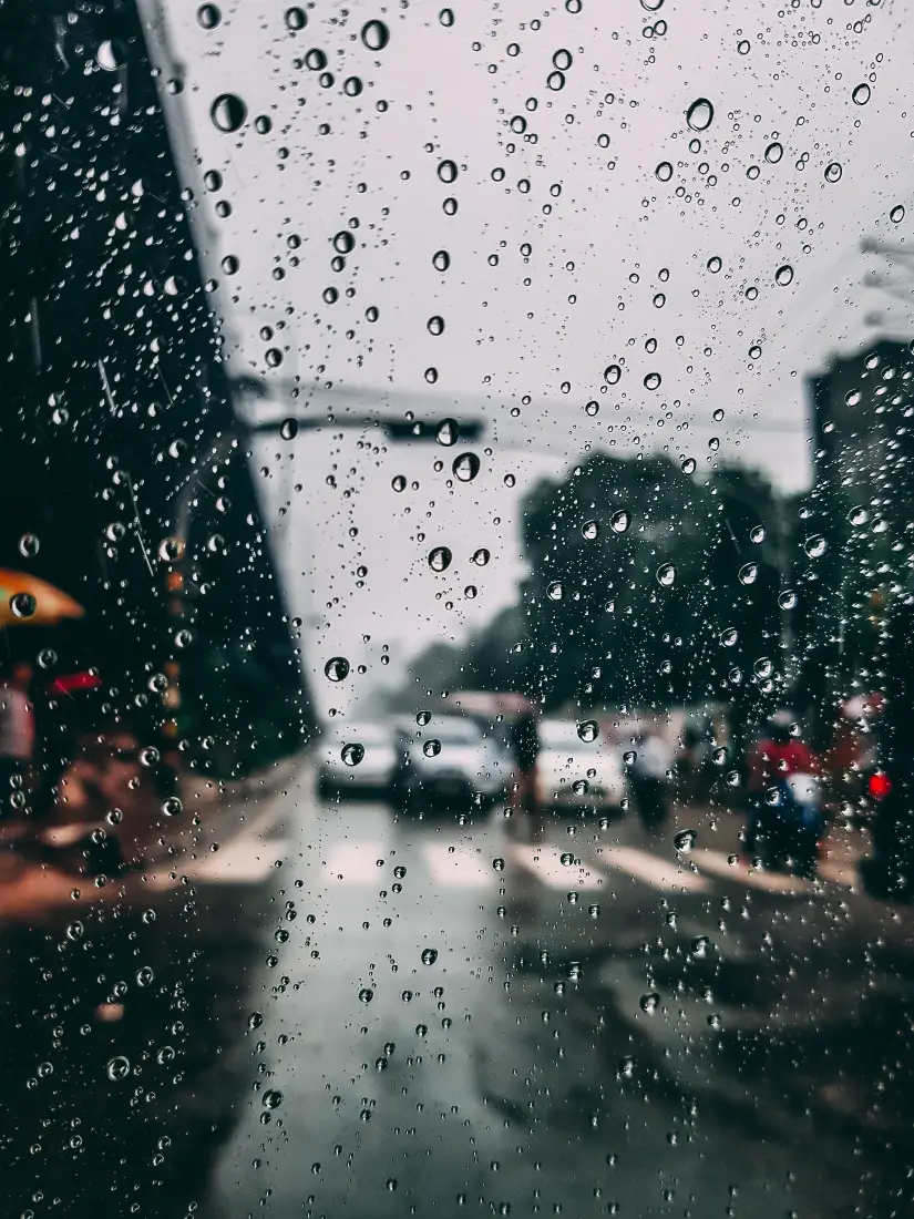 《窗口》手机壁纸-放下-小雨-降水「哲风壁纸」