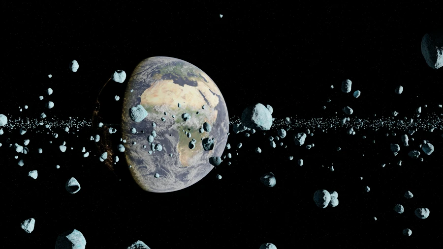 4k行星星眼壁纸-地球图片-《小行星星眼》「哲风壁纸」