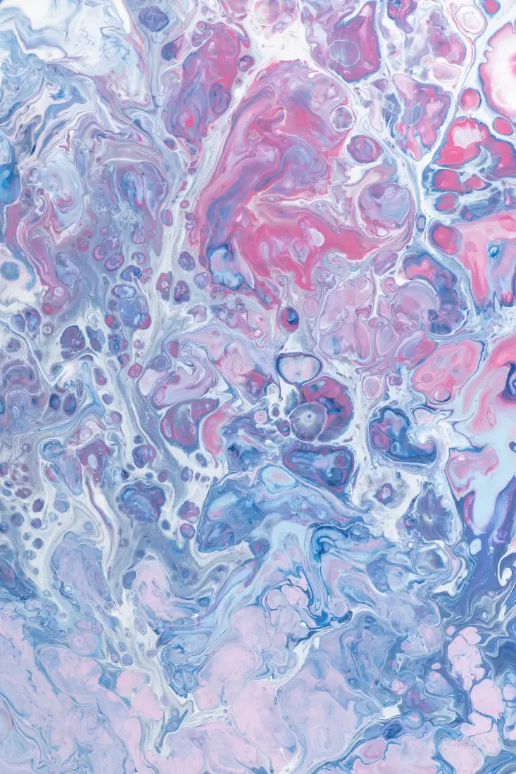 《艺术》手机壁纸-画布-电蓝色的壁纸-视觉艺术「哲风壁纸」