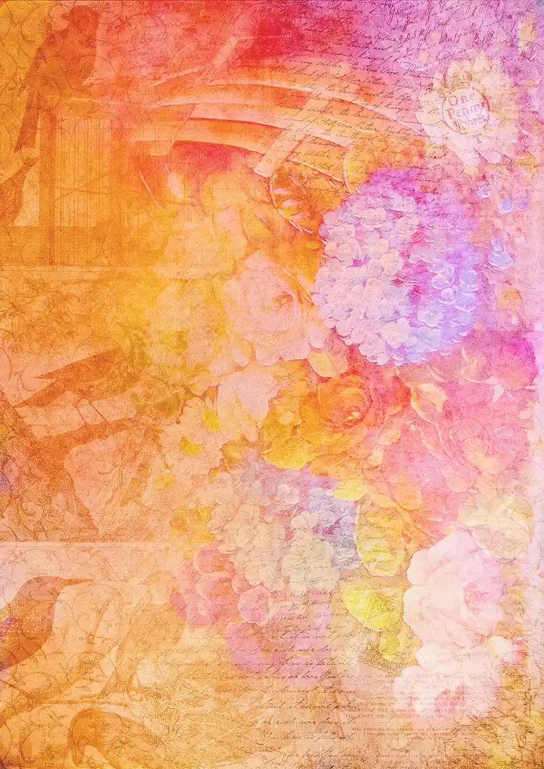 《纹理》手机壁纸-橙色背景-粉红色图片-紫色的「哲风壁纸」