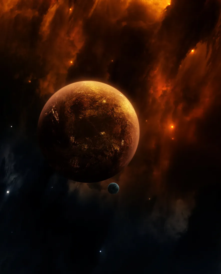 《宇宙》手机壁纸-天文学壁纸-这个星星眼球图片-外层空间「哲风壁纸」