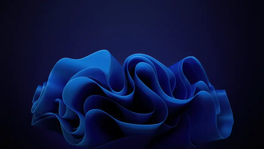 5k蓝色的壁纸-抽象的-3D抽象壁纸-视窗动漫动漫「哲风壁纸」