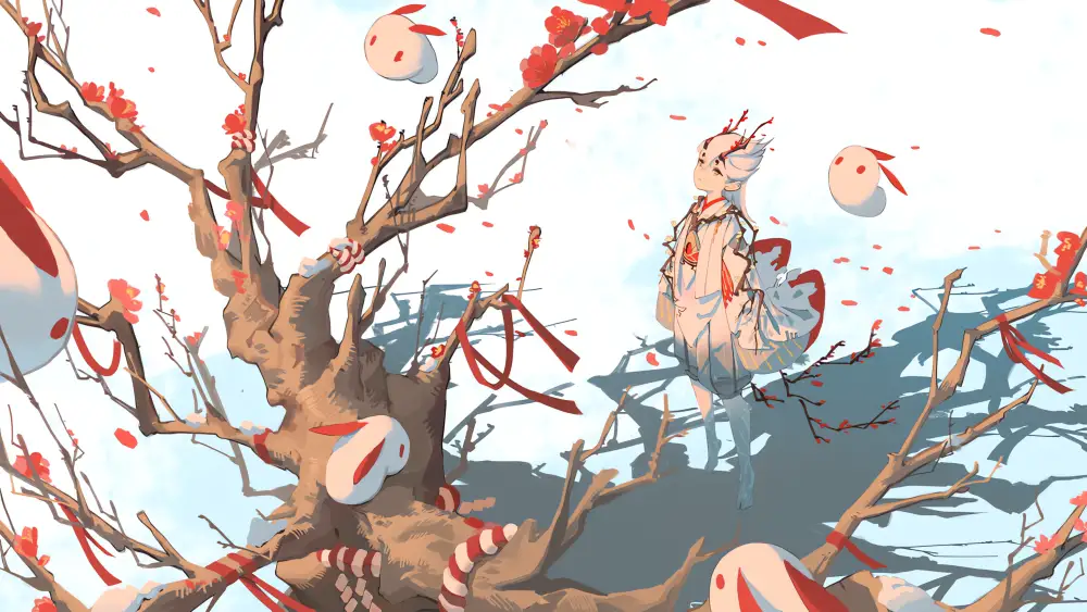 5k插画壁纸-C帽子侠客ris插画壁纸-《免费下载》「哲风壁纸」