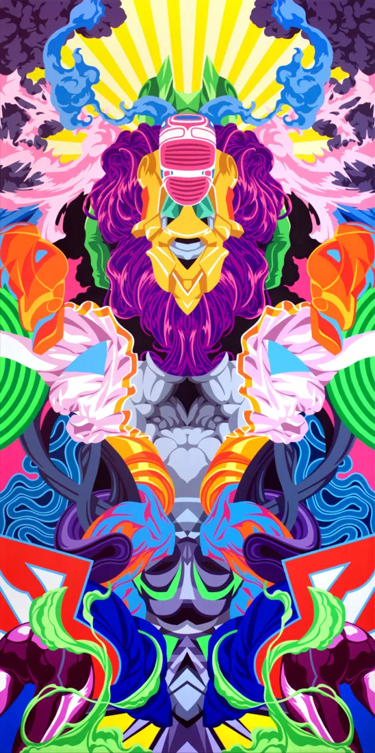 《艺术家》手机壁纸-迷幻术壁纸-现代艺术壁纸-现代艺术「哲风壁纸」